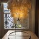 vintage mother-of-pearl lamp