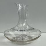 Designer glass decanter – organic shape – contemporary style