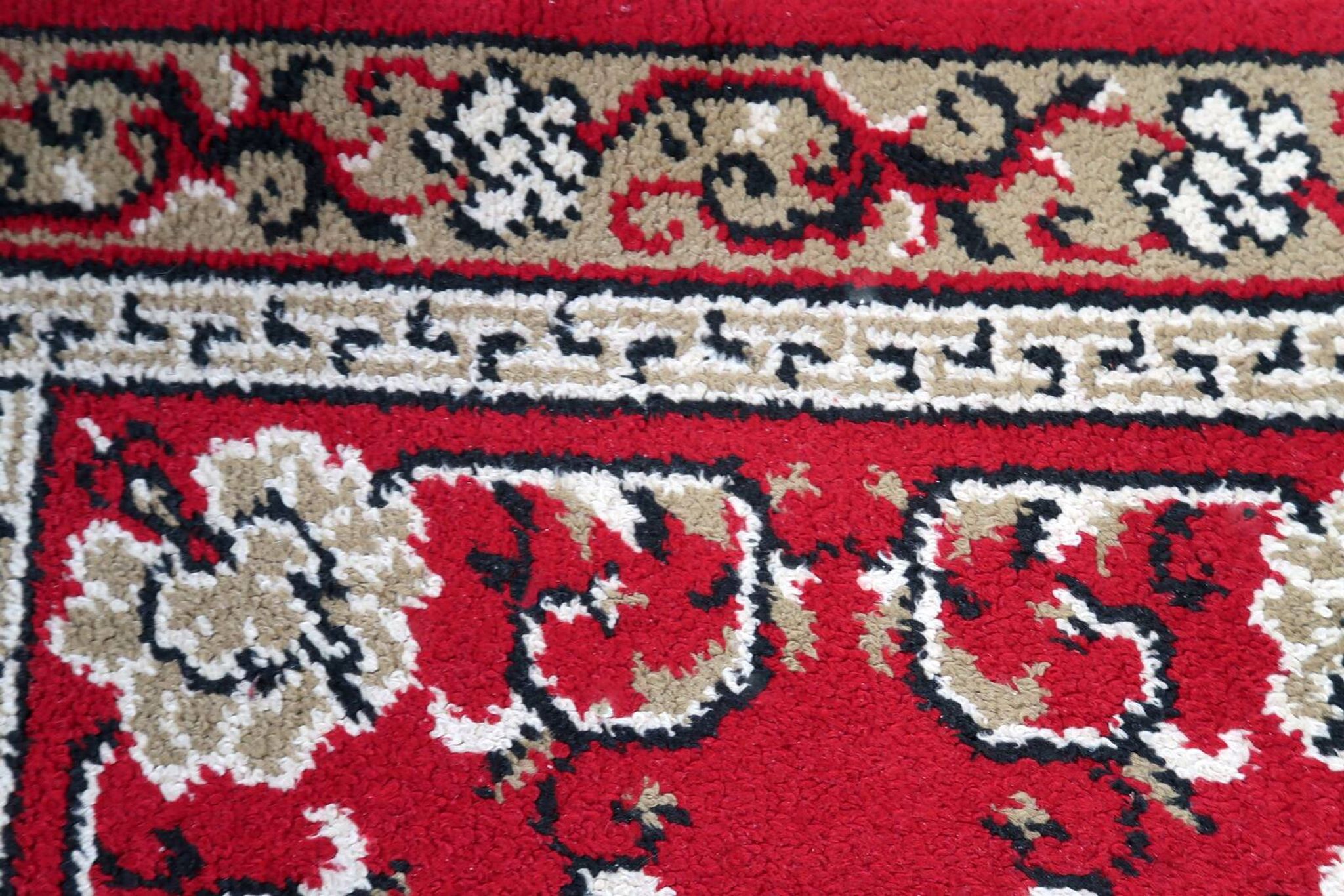 Tapis Savonnerie français vintage en laine – 129 x 199 cm - 1C1038