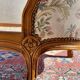 Louis XV style cherry bed