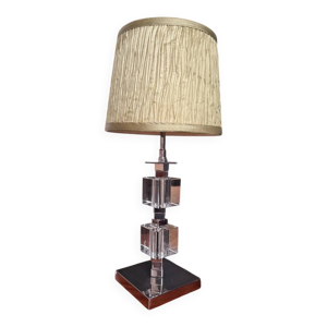 Lampe art Déco chrome