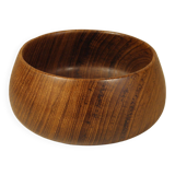 Teak storage cup