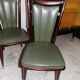 Serie de 6 chaises 1960 en macassar et skyl