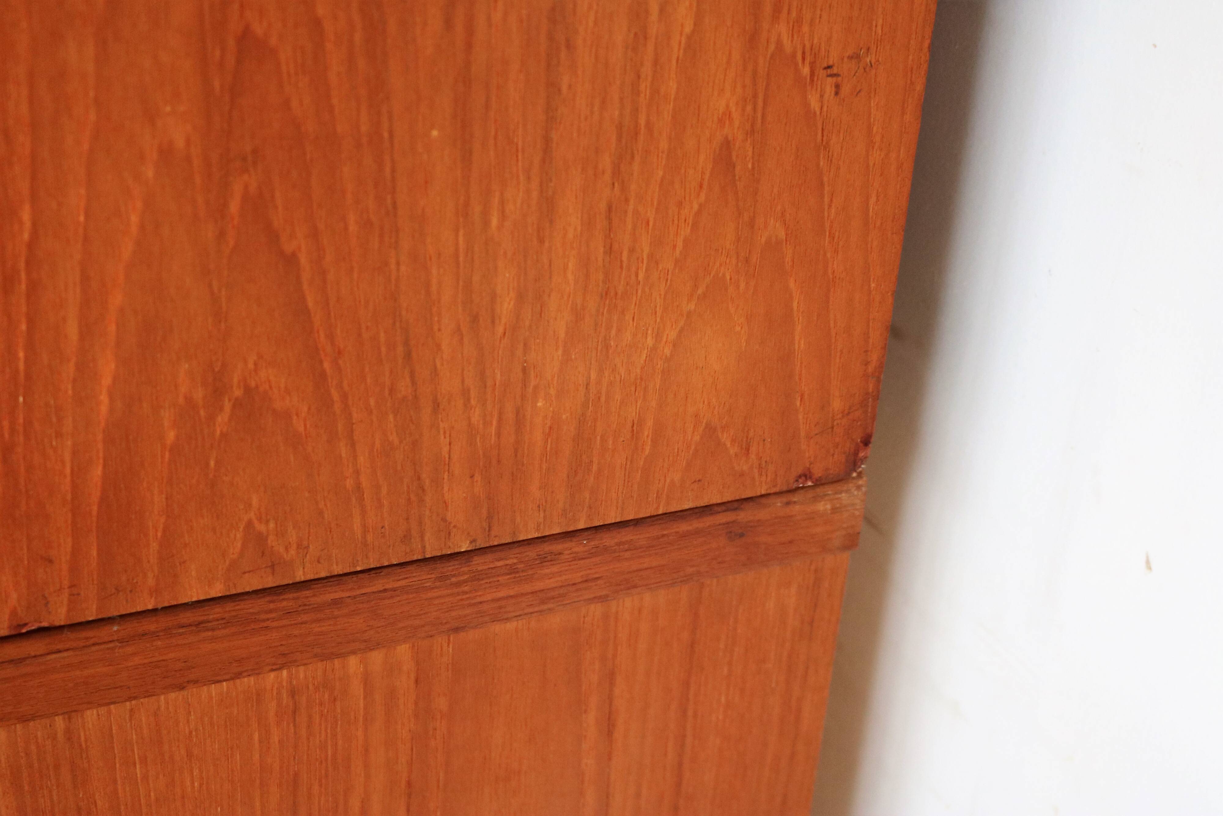 Cabinet de classement en teck vintage de Flexi Mobler