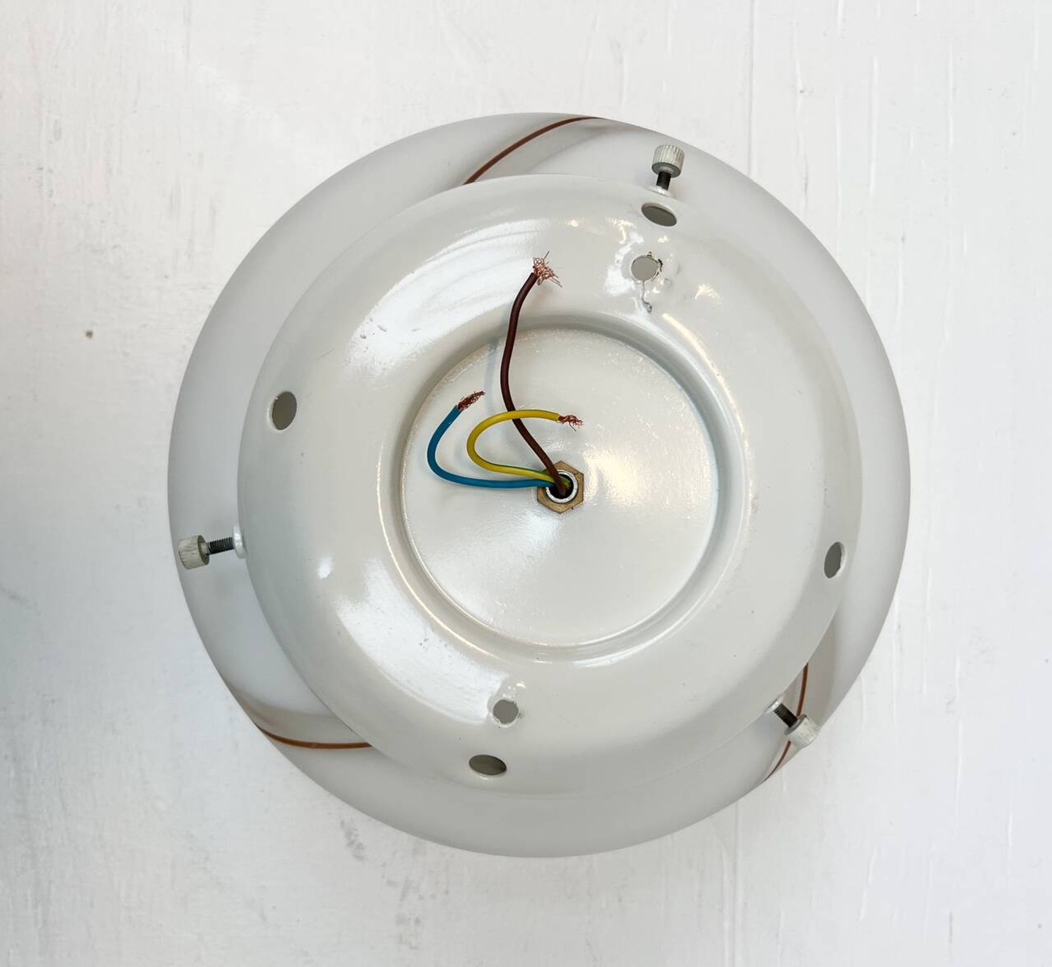 Murano glass ceiling or wall lamp by Vetri VM, 1960s