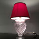 Petite lampe en verre. Vers 1940