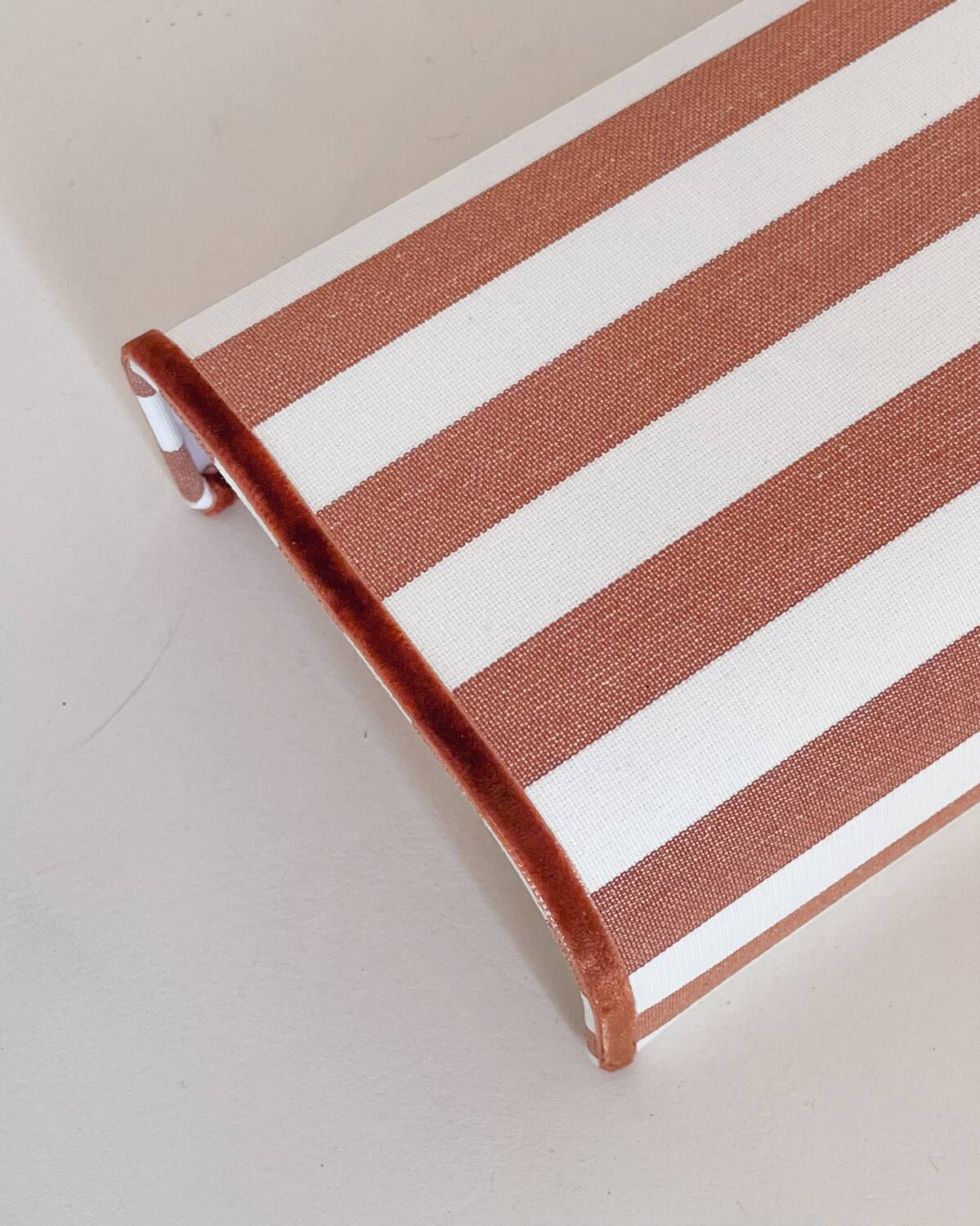 Pair of fabric wall lights