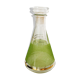 Green granite glass decanter - 50s