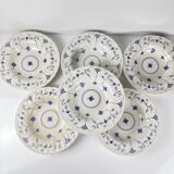 Set of 6 "Finlandia" soup plates by Myott, Staffordshire, UK