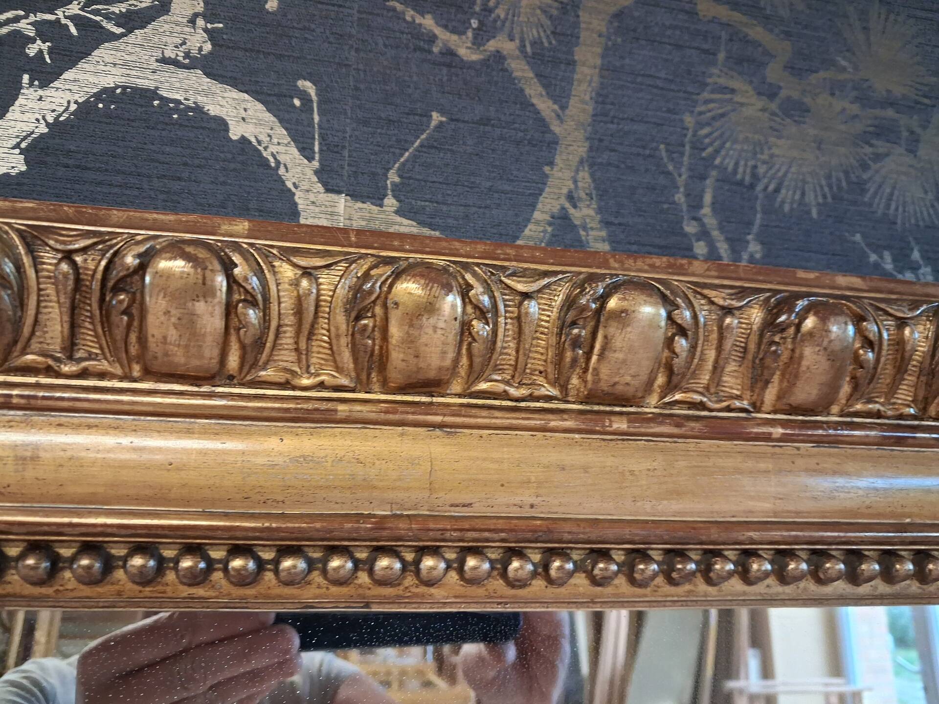 Miroir époque louis Philippe 141 x 112