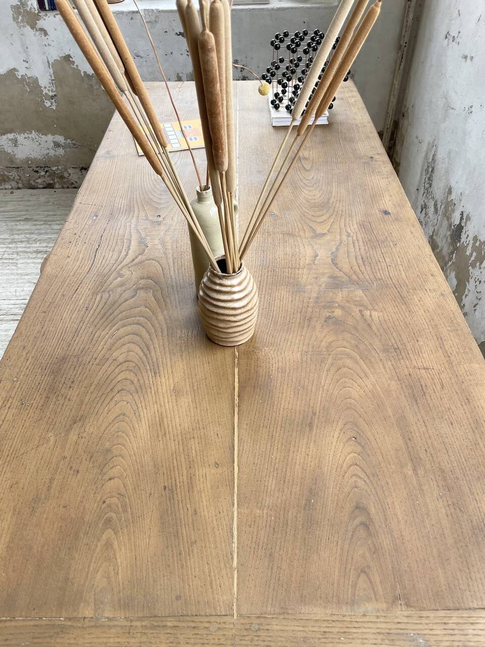 Oak farm table 2m