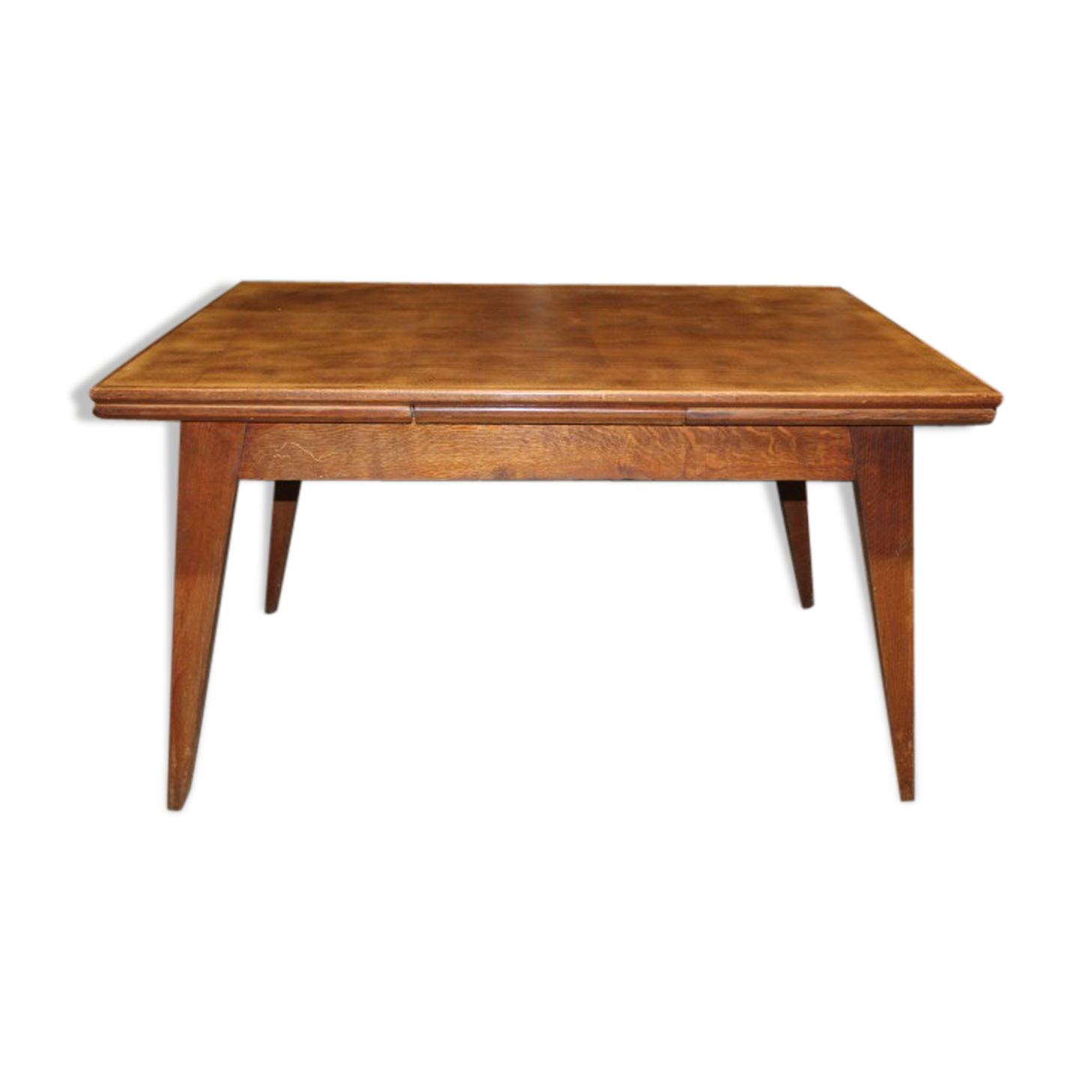 Vintage extendable oak table