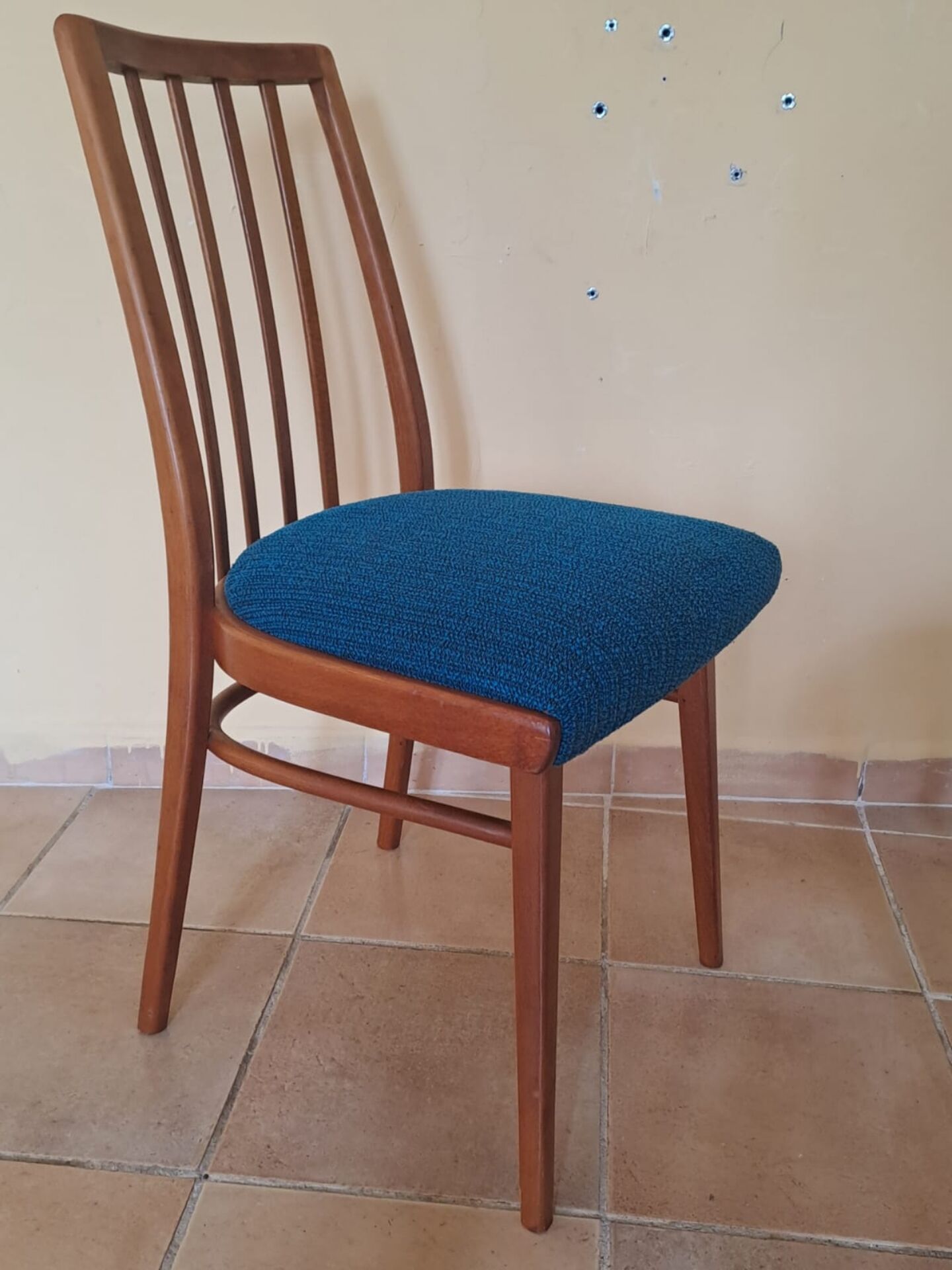 Set of 4 Antonin Šuman chairs by Interier Praha, Czechoslovakia 19