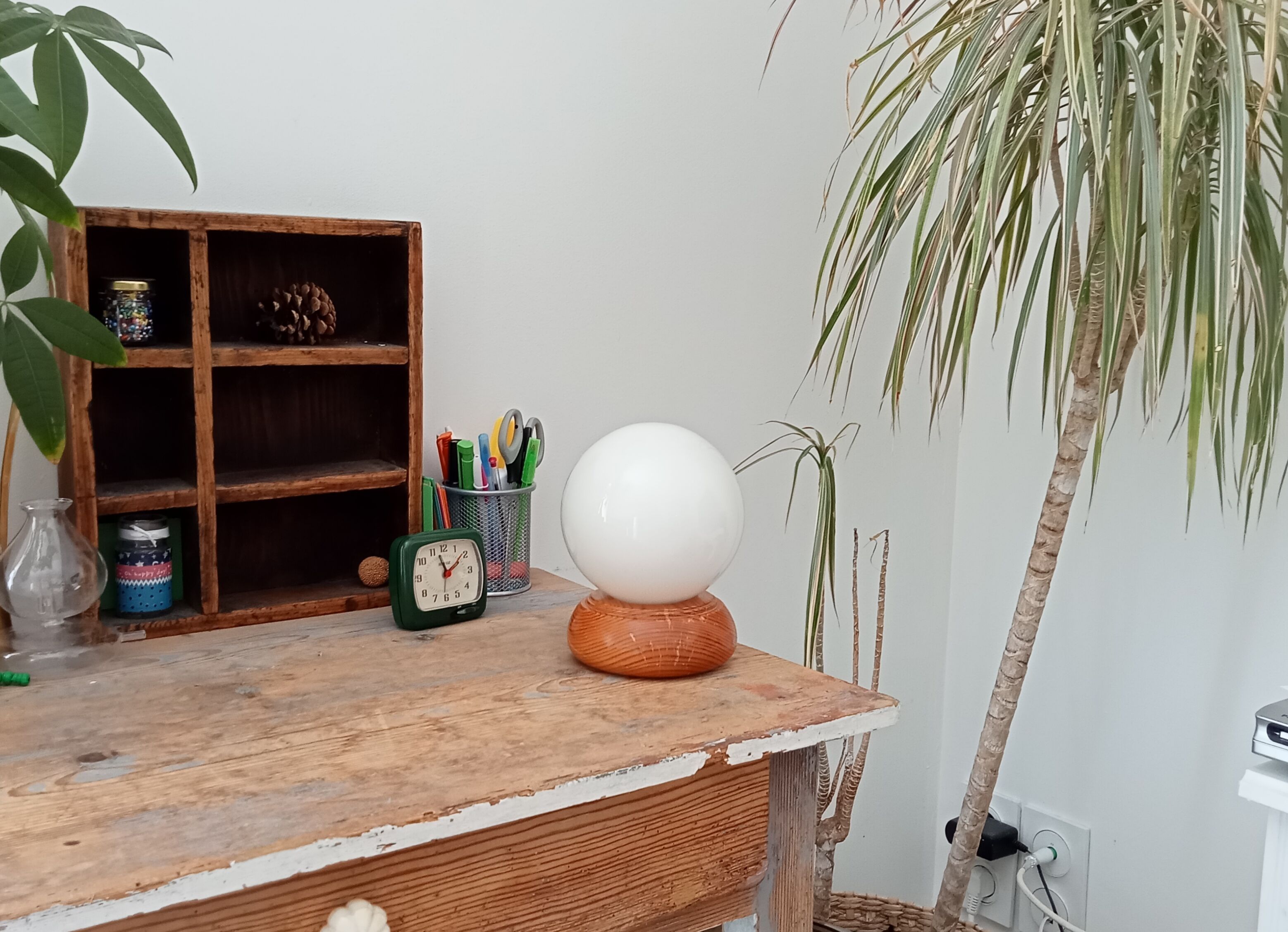 Vintage ball lamp 70s/80s