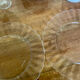 Pair of Dishes Plates Duralex model Marguerite vintage