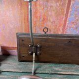 Wall coat rack with 3 hooks