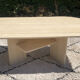 Table basse en travertin des années 70