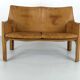 ensemble composé deCAB 413 et CAB 414 par Mario Bellini pour Cassina -1970s