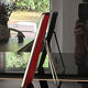Small barber's mirror