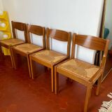 Set of 4 elm chairs