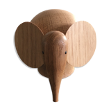 Scandinavian wooden elephant