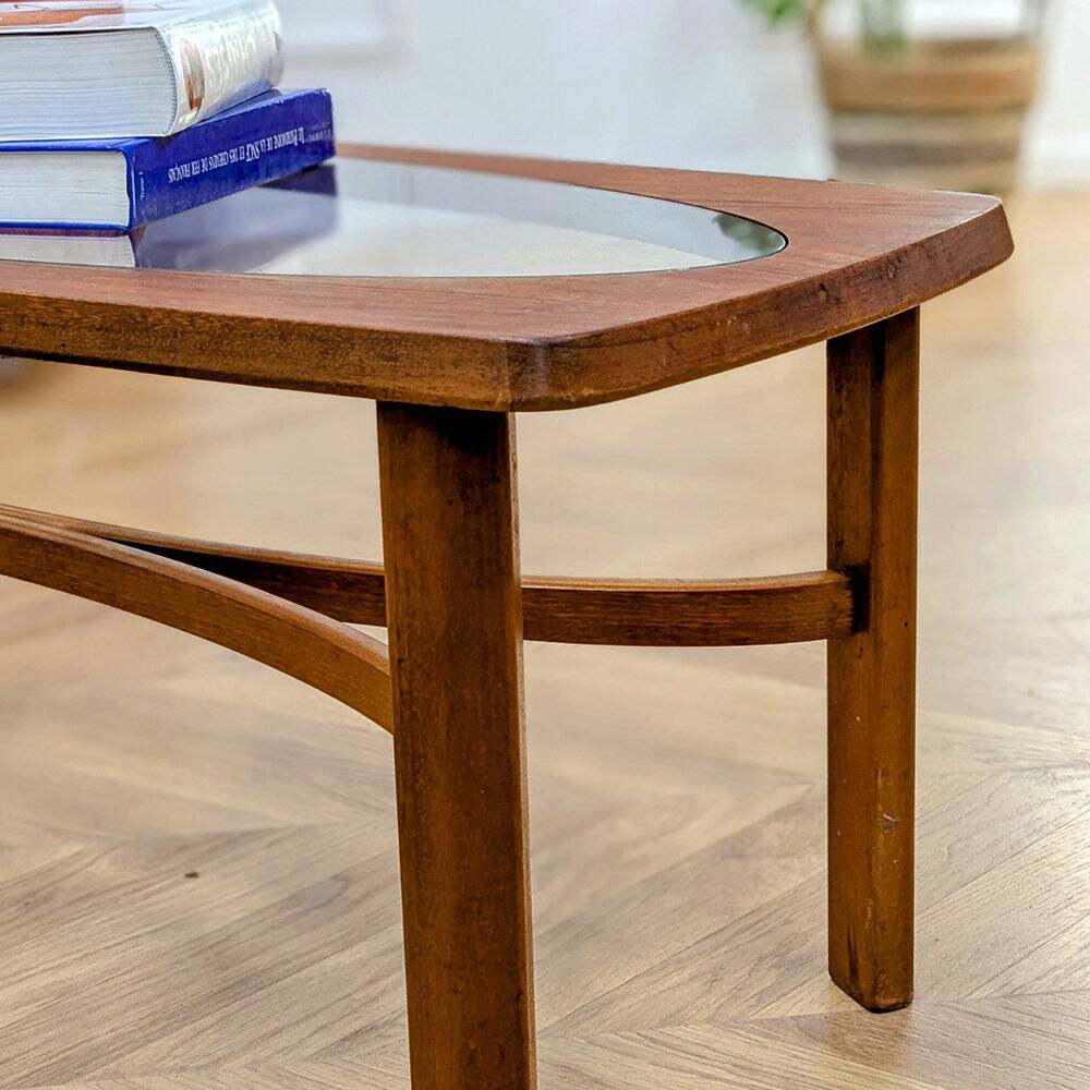 Scandinavian wooden coffee table