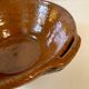 Antique Provençal ceramic tian, or bowl