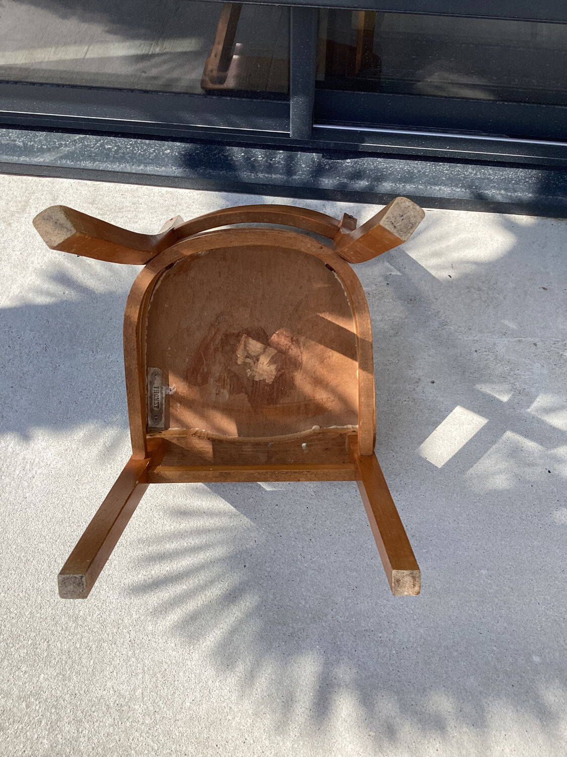 Thonet bistro chairs