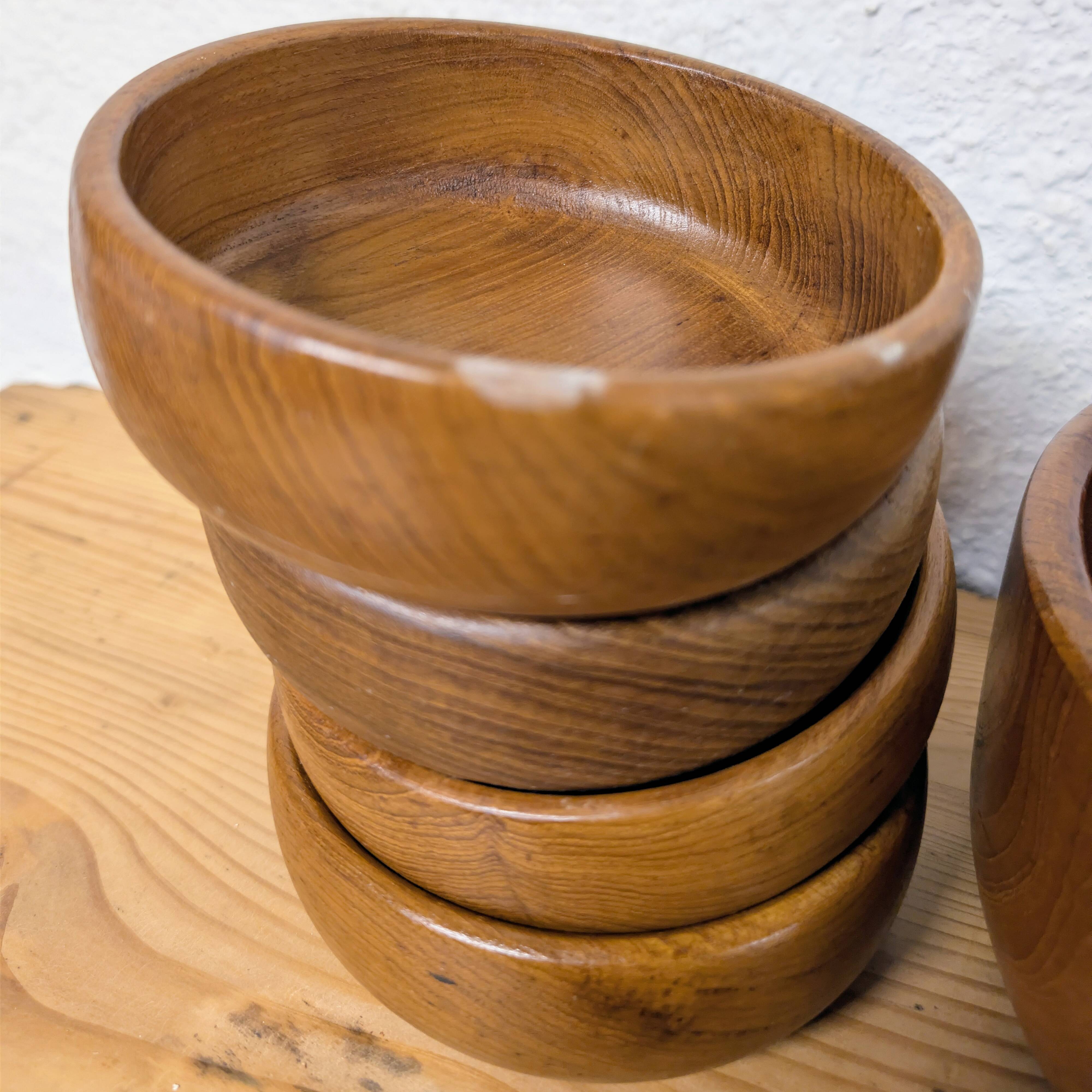 Teak bowl