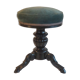 Napoleon III piano stool - tripod, doe feet