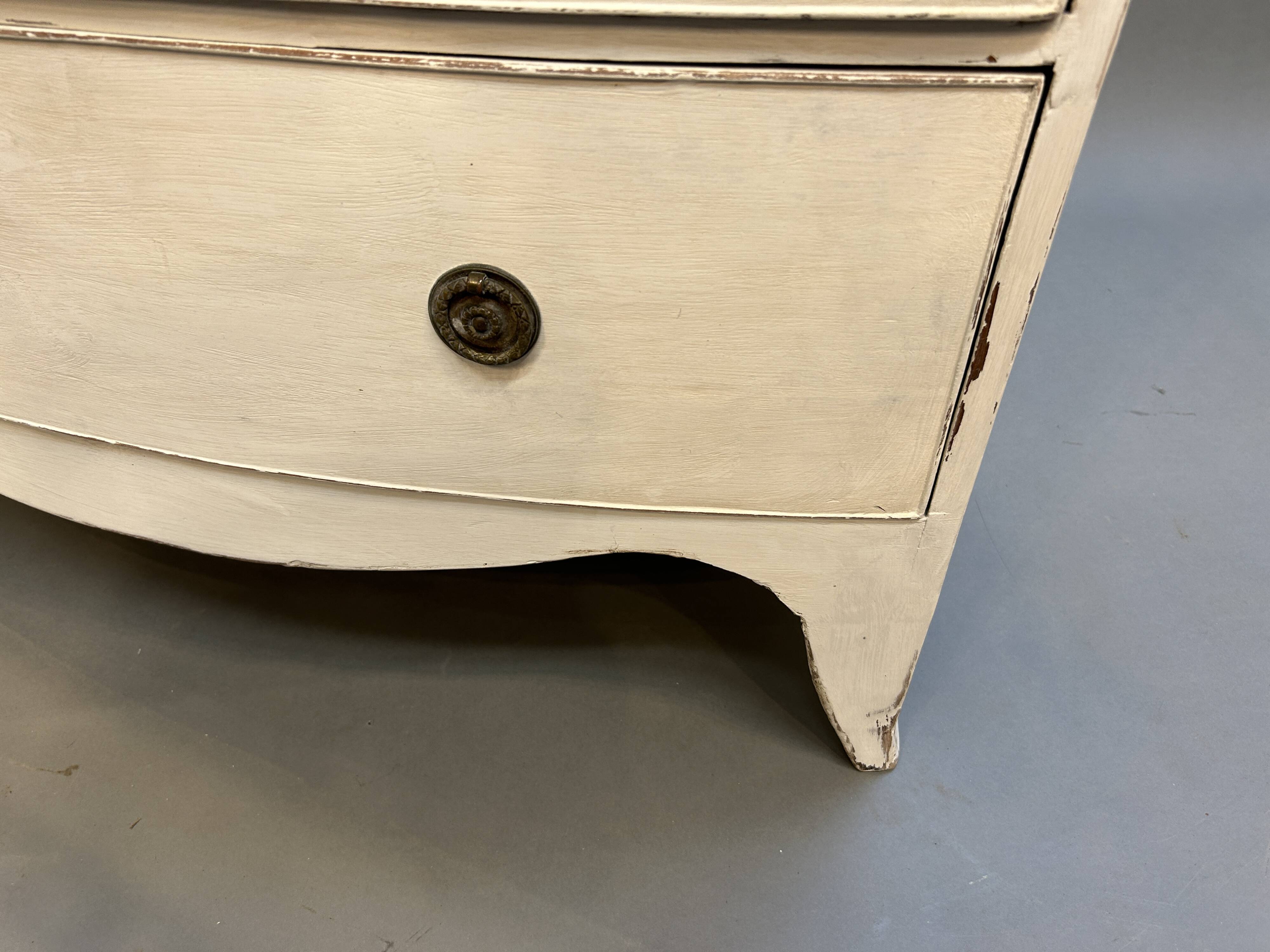 Antique Painted Chest Of Drawers