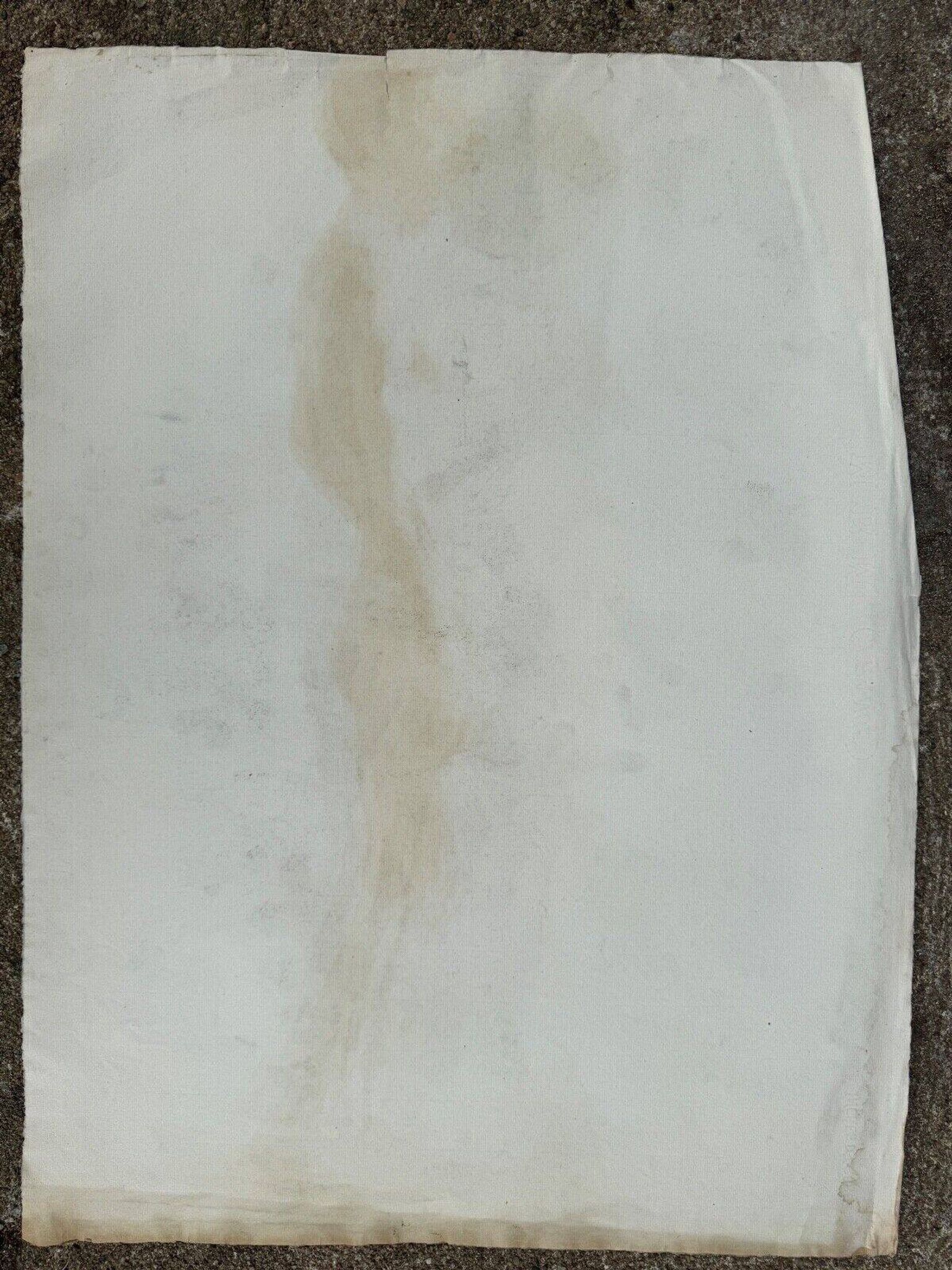 Academic Nude in Antique by Berger dit Lheureux Biloul charcoal 20th century