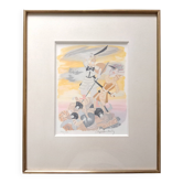 Roger Chapelain-Midy 1904-1992 Combat Scene Lithograph 195/250