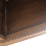 Wardrobe half wardrobe and old oak shelves