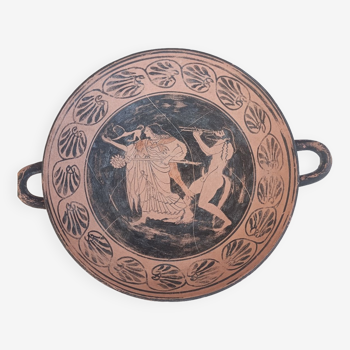 Greek terracotta cup