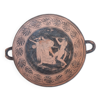 Greek terracotta cup