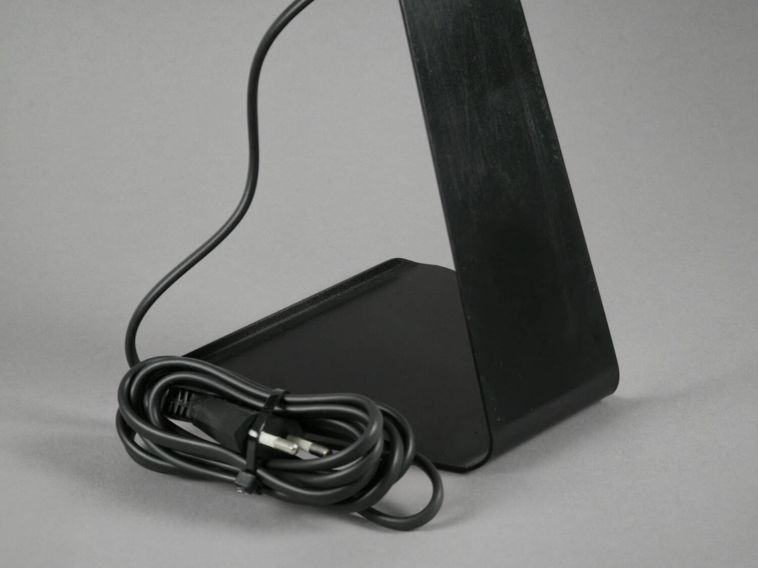 Vintage 1970s LYSKAER BELYSNING Orange Plastic Table Light.