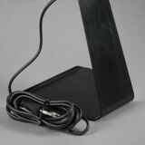 Vintage 1970s LYSKAER BELYSNING Orange Plastic Table Light.