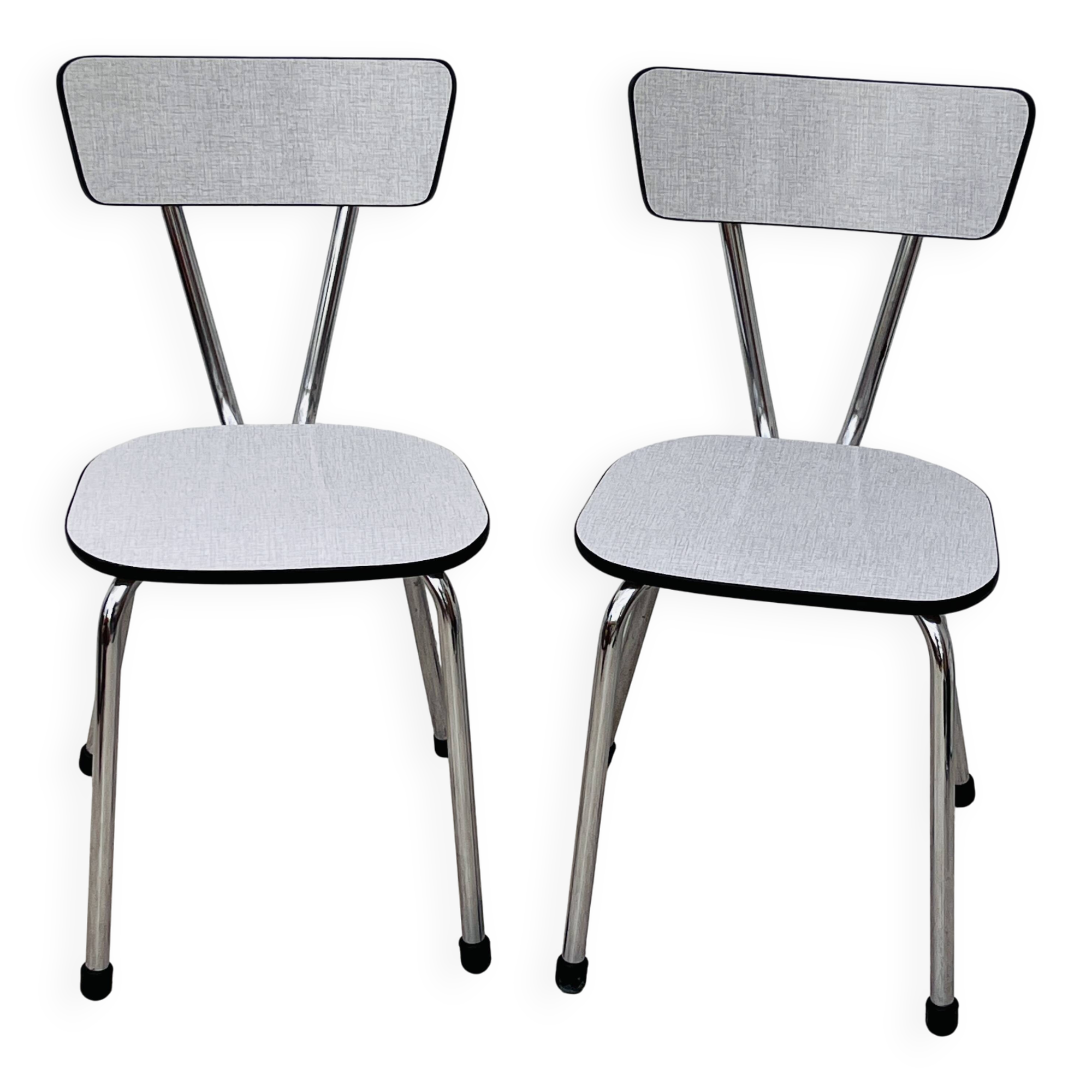 Set of 2 Formica chairs