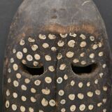 Ndaaka or Bali initiation mask | painted carved wood | h: 25 cm | Democratic Republic of the Congo