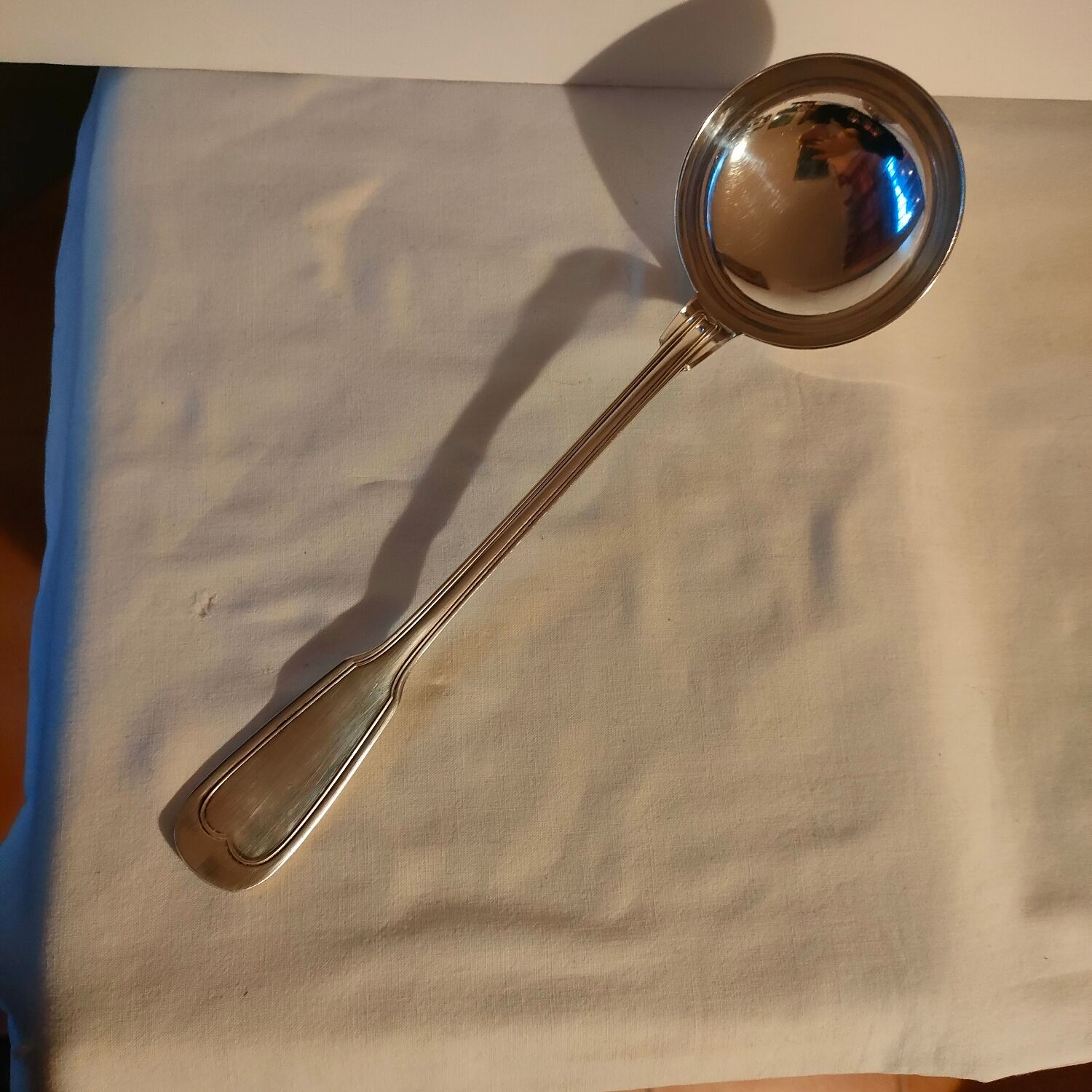 Ladle silver metal