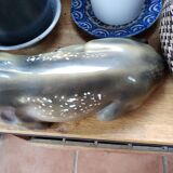 Large ceramic fawn or doe.