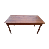 Table de ferme ancienne en chêne 1900