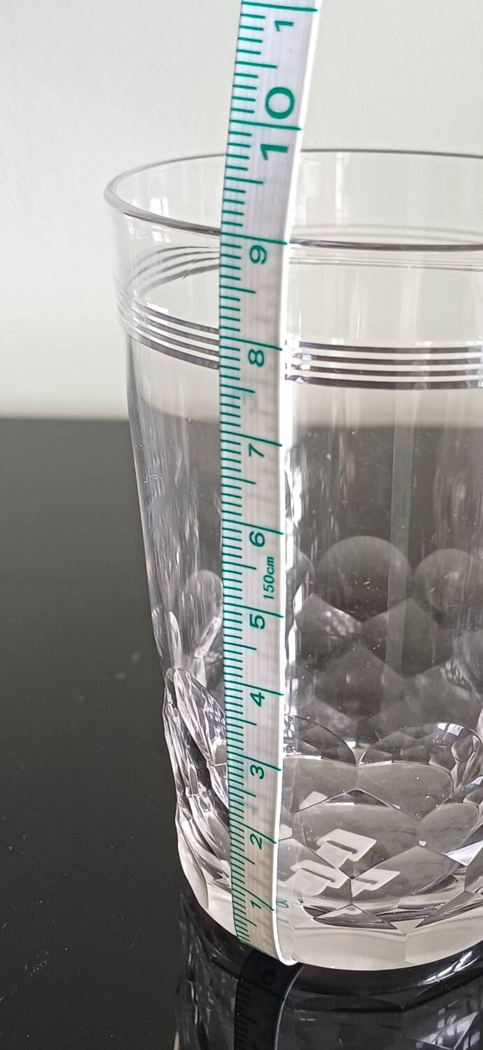 Verres cristal de Baccarat modèle Chauny