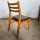 Set of 6 scandinavian chairs