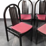 Set of 4 vintage Baumann chairs model Argos