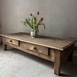 Low farmhouse table