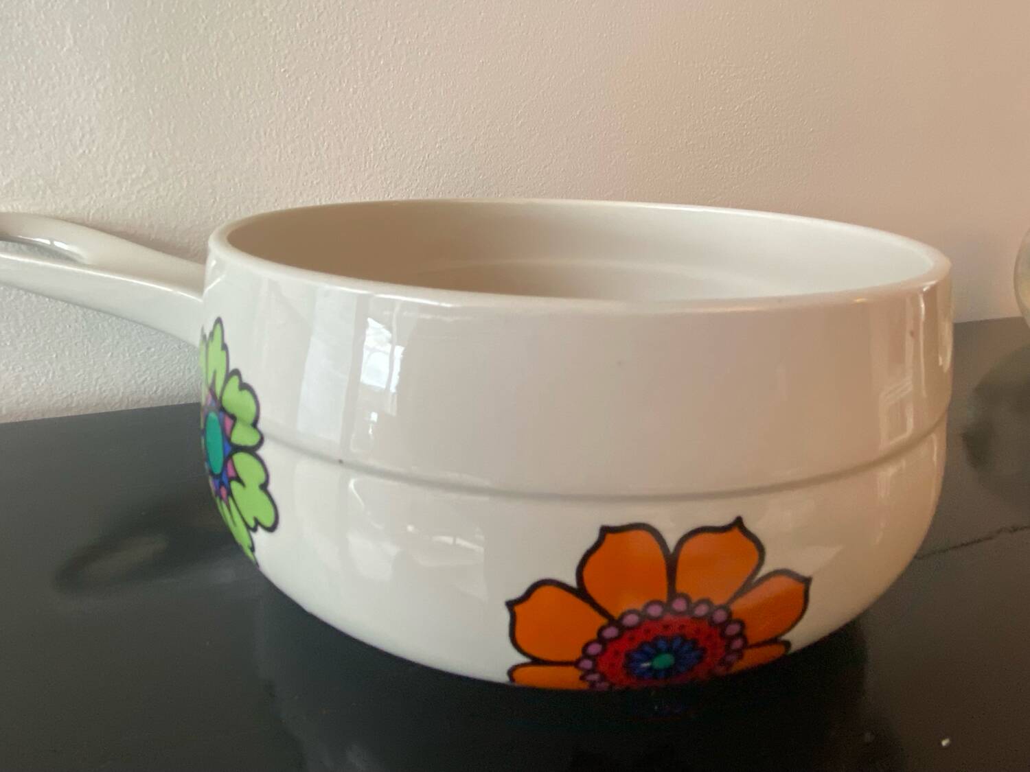 Rare vegetable caquelon by Villeroy & Boch, vintage 60s/70s, variant.