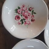 Assiettes creuses Gien 70's
