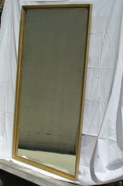 Golden mirror  135x75 cm